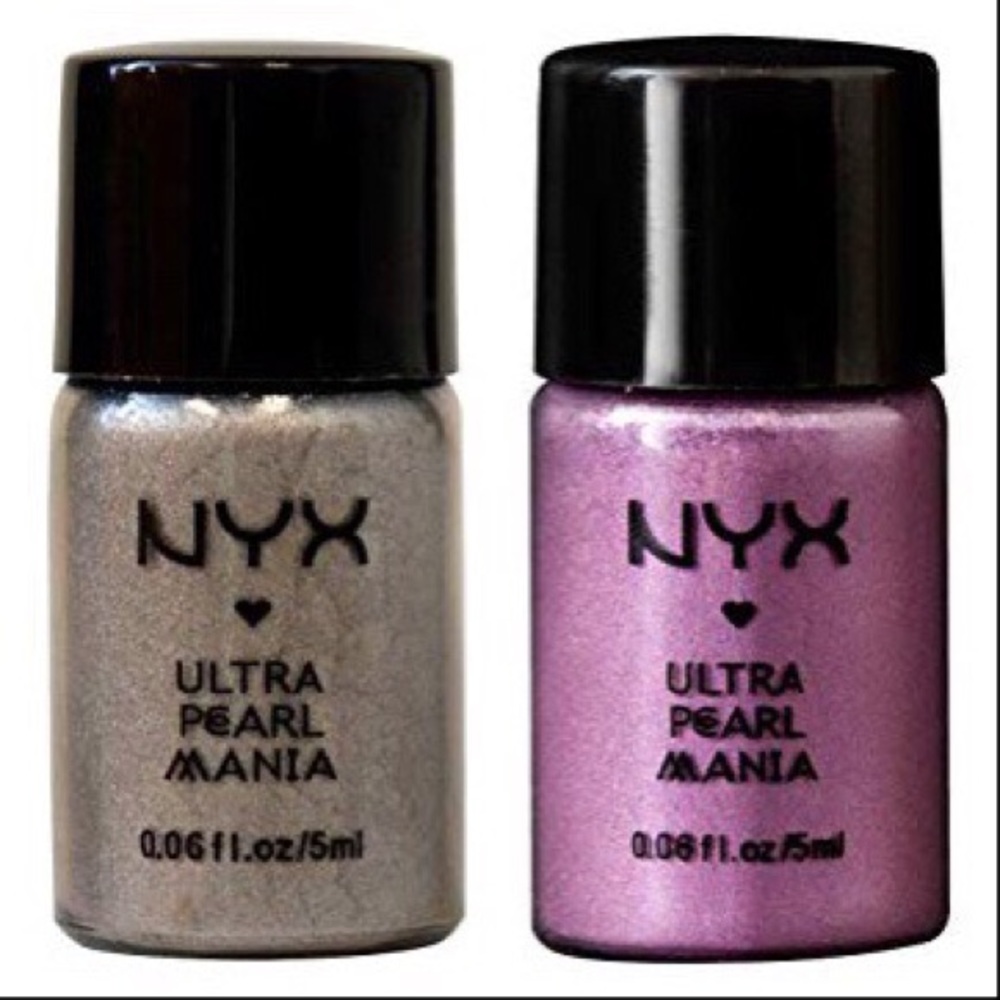 Nyx Ultra Pearl Mania Eyeshadow in Purple & Silver